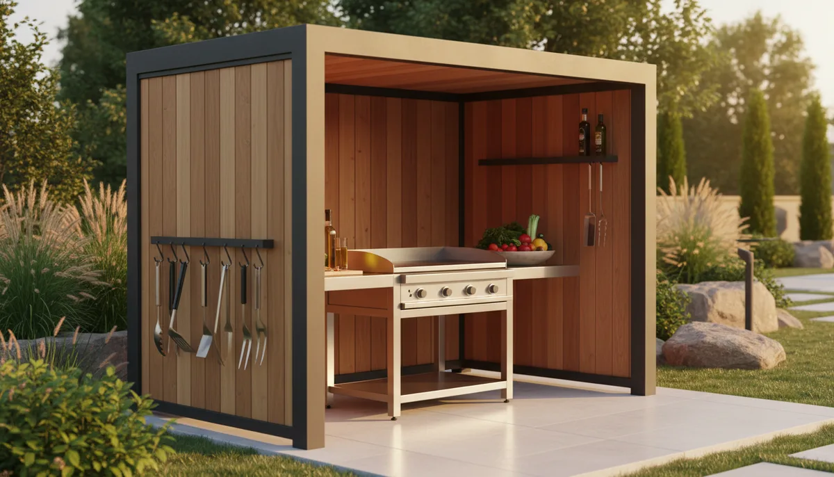 Abri plancha extérieur : bien choisir pour cuisiner dehors toute l'année