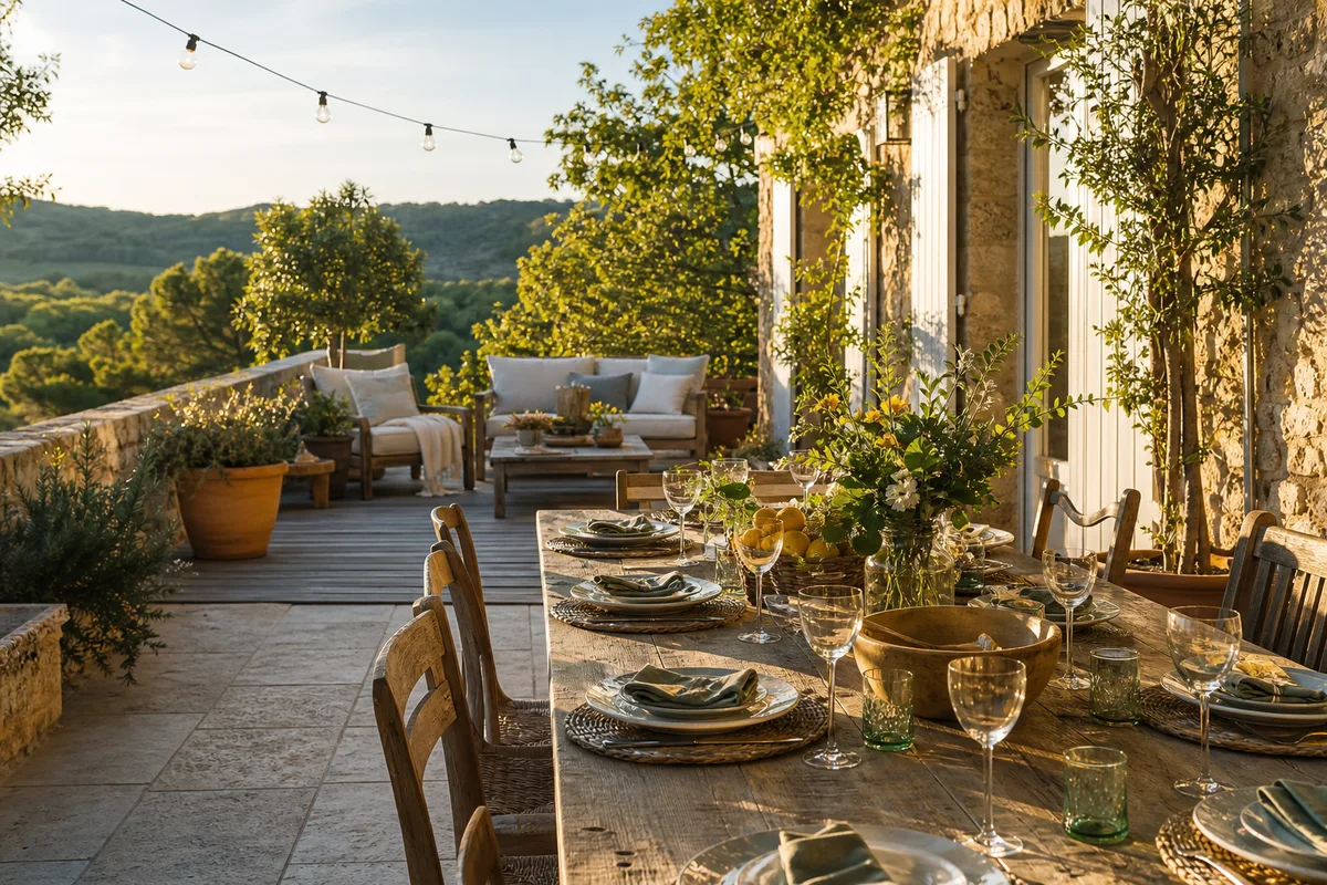 Aménager une terrasse pour recevoir : le guide complet