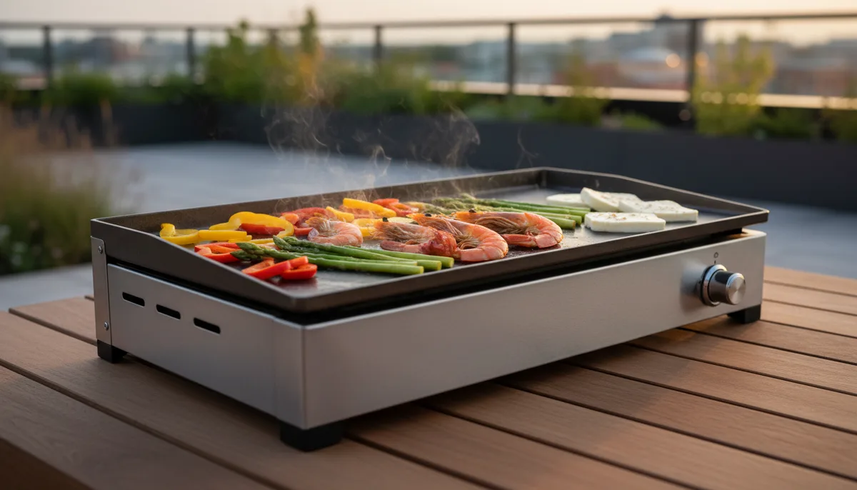 Plancha extérieur électrique : les meilleurs modèles pour cuisiner dehors
